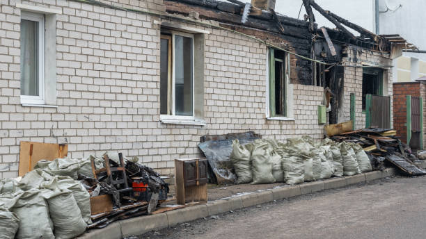 Professional Soot Cleanup technician working in Gwynn Oak, MD
